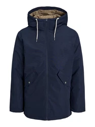 Jack & Jones Steppjacke JJLoop Dunkelblau/Hellblau