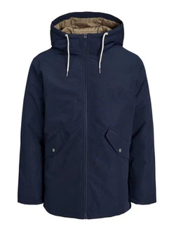 Jack & Jones Steppjacke JJLoop Dunkelblau/Hellblau