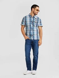 CAMP DAVID Hemd CRUISE NORTH Blau/Hellblau