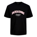 JACK & JONES T-Shirt 'JORBRONX' pastelllila/schwarz