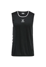 T-Shirt rmelloses Tank Top Sport Shirt Basketball Trikot 7852 in Schwarz