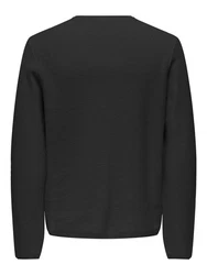 ONLY & SONS Strickpullover ONSEric Schwarz/Dunkelgrau/Grau