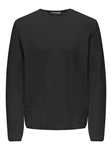 ONLY & SONS Strickpullover ONSEric Schwarz/Dunkelgrau/Grau