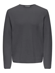 ONLY & SONS Strickpullover ONSEric Grau (7769)