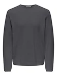 ONLY & SONS Strickpullover ONSEric Grau (7769)