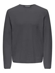 ONLY & SONS Strickpullover ONSEric Grau (7769)