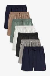 Schlafshorts Leichte Shorts im 7er-Pack (7-tlg)