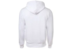 Lacoste Sweatshirt Sweatjacke mit Kapuze Weiß/Creme/Grau