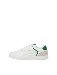 Jack & Jones Sneaker JFWEALING PU mit Markenlogo Grün/Weiß