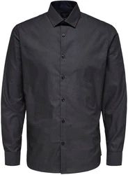 SELECTED HOMME Hemd SLHMark Mark schwarz