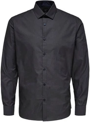 SELECTED HOMME Hemd SLHMark Mark schwarz