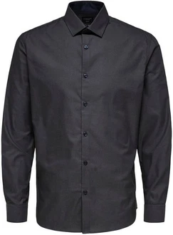 SELECTED HOMME Hemd SLHMark Mark schwarz
