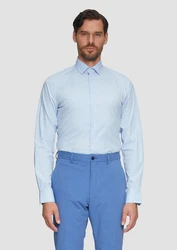 s.Oliver BLACK LABEL Langarmhemd Tailored Fit Businesshemd schwarz