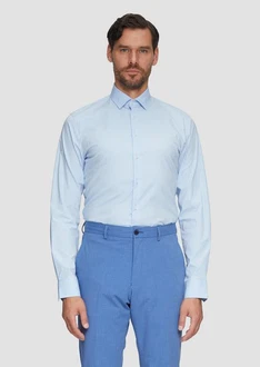 s.Oliver BLACK LABEL Langarmhemd Tailored Fit Businesshemd