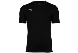 PUMA T-Shirt Herren Finisher Set - Teamliga Training Shorts Schwarz/Rot/Lila/Grau