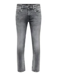 ONLY & SONS Regular-fit Jeans ONSLOOM Hellgrau/Grau/Dunkelgrau