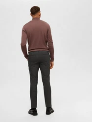 SELECTED HOMME Hose SLHRobert Khaki/Grau/Braun/Dunkelgrau