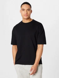 Trendyol Herren T-Shirt Oversize Schwarz