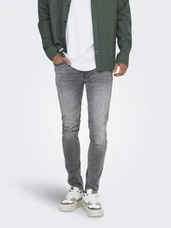 ONLY & SONS Skinny-fit Jeans ONSWARP (1-tlg) Hellgrau/Grau
