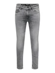 ONLY & SONS Skinny-fit Jeans ONSWARP (1-tlg) Hellgrau/Grau