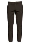 SELECTED HOMME Chinohose Miles Flex Khaki/Dunkelbraun