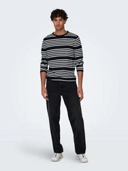 Only & Sons Pullover 'OBY' creme/navy