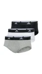 adidas Sportswear Slip Active Flex (3er Pack) Grau/Hellgrau/Dunkelgrau