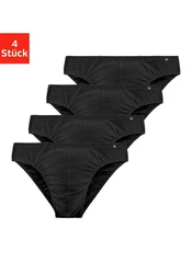 le jogger Slip (Packung, 4-St) Schwarz