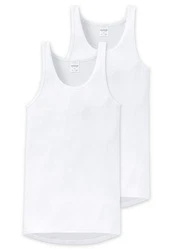 Schiesser Unterhemd Original Classics Weiß/Creme