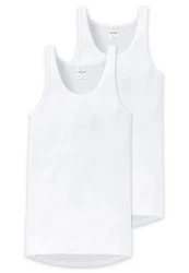 Schiesser Unterhemd Original Classics Weiß/Creme