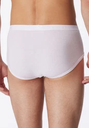 Schiesser Slip Original Classics (2er Pack) mit Eingriff Weiß/Rosa/Creme/Braun