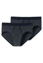 Slip Original Classics (2er Pack) mit kontrastfarbenem Ringel-Muster
