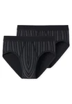 Schiesser Slip Original Classics Schwarz/Dunkelgrau/Grau/Braun