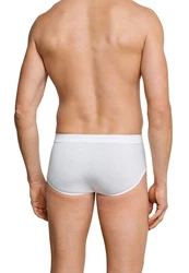 Schiesser Slip Essentials Weiß/Creme/Rosa/Braun