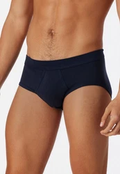 Schiesser Slip Essentials Dunkelblau/Blau