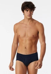 Schiesser Slip Essentials Dunkelblau/Blau