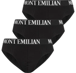 MONT EMILIAN Slip Avignon 3er-Pack Schwarz/Grau/Mintgrün