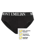 MONT EMILIAN Slip Avignon 3er-Pack Schwarz/Grau/Mintgrün