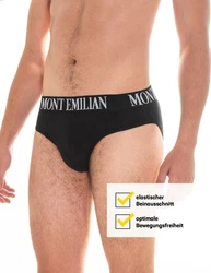 MONT EMILIAN Slip Avignon 3er-Pack Grau/Dunkelgrau/Mintgrün