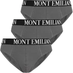 MONT EMILIAN Slip Avignon 3er-Pack Grau/Dunkelgrau/Mintgrün