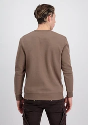 ALPHA INDUSTRIES Sweatshirt Braun/Grau/Khaki/Dunkelgrün