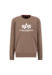 ALPHA INDUSTRIES Sweatshirt Braun/Grau/Khaki/Dunkelgrün