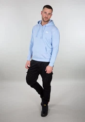 Alpha Industries Hoodie Basic Hoodie Small Logo Hellblau/Blau