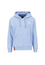 Alpha Industries Hoodie Basic Hoodie Small Logo Hellblau/Blau