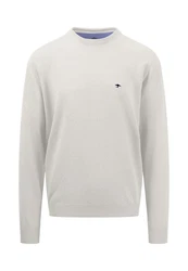 FYNCH-HATTON Pullover Grau/Khaki/Braun
