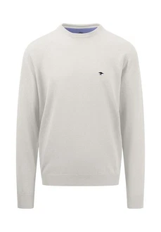 FYNCH-HATTON Pullover Grau/Khaki/Braun