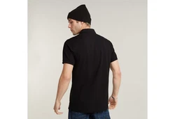 G-STAR Poloshirt Dunda slim fit Dunkelrot/Schwarz/Bordeaux