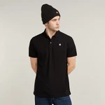 G-STAR Poloshirt Dunda slim fit Dunkelrot/Schwarz/Bordeaux