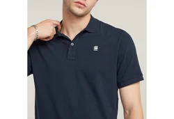 G-STAR Poloshirt Dunda slim fit Dunkelblau/Blau/Hellblau