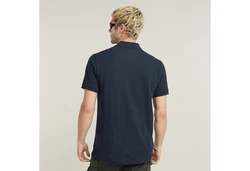 G-STAR Poloshirt Dunda slim fit Dunkelblau/Blau/Hellblau